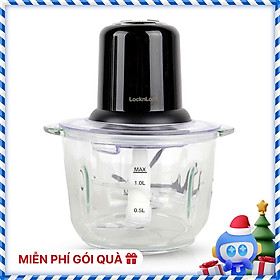 Mua Máy xay thịt LocknLock - One Touch Meat Chopper - EJM116BLK (350W- 2L) - Màu đen - Hàng chính hãng