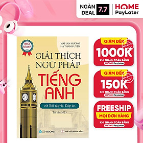 Giải Thích Ngữ Pháp Tiếng Anh (Với Bài Tập Và Đáp Án) (Tái Bản)