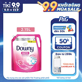 Chuỗi cửa hàng Mẹ & Bé 23 Nước Giặt Downy Vườn Hoa Thơm Ngát Dạng Túi 2.15KG