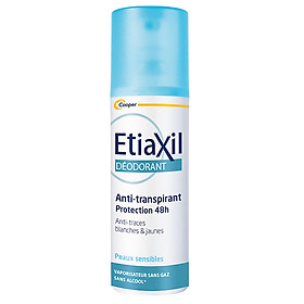 Xịt Khử Mùi Etiaxil Déodorant Anti-Transpirant 48h Anti-Traces Blanches & Jaunes 100ml