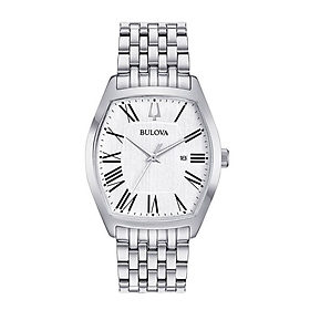 Đồng Hồ Nam Dây Kim Loại BULOVA 96M145 - Mặt Trắng (37.8mm x 31.5mm)