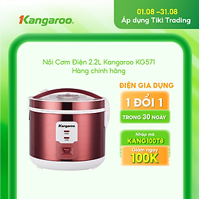 Mua Nồi Cơm Điện 2.2L Kangaroo KG571 - Hàng chính hãng