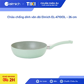 Chảo chống dính vân đá Elmich EL-4710OL