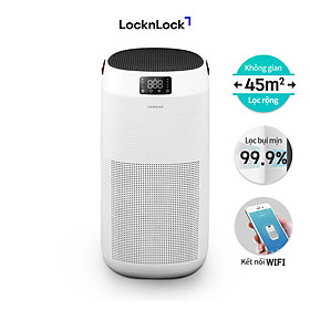 Máy lọc không khí Lock&lock Air purifier ENP124WHT (50W) Màu trắng - Hàng chính hãng