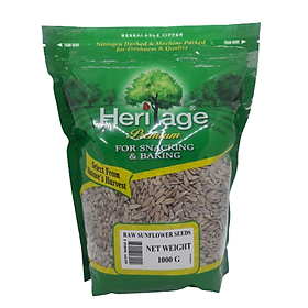 Hạt hướng dương đã tách vỏ Heritage giàu Vitamin E , giãm Cholesterol xấu - Sunflower Seeds 1kg