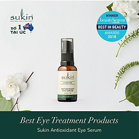 Tinh chất chống nếp nhăn vùng da quanh mắt Sukin Antioxidant Eye Serum 30ml