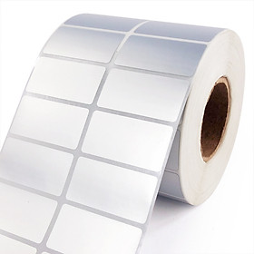 Cuộn giấy decal in tem nhãn nhiệt 35x22 mm ( 5 cuộn )