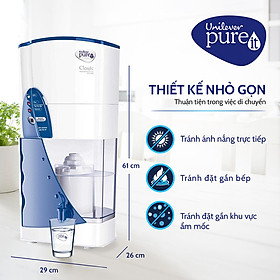 Máy Lọc Nước Pureit Classic Không Dùng Điện - Hàng Chính Hãng