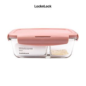 Mua Hộp Thủy Tinh Chịu Nhiệt (có ngăn) Lock&Lock 510ml - LCB425C