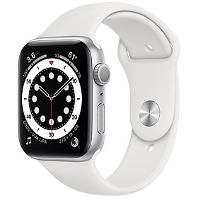 Đồng Hồ Thông Minh Apple Watch Series 6 Gps Only Aluminum Case With Sport Band (Viền Nhôm &Amp; Dây Cao Su) - Hàng Chính Hãng Vn/A