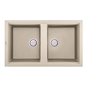 Mua Chậu Rửa Đá Granite Nano Malloca BIANCO K-45062 - Kem