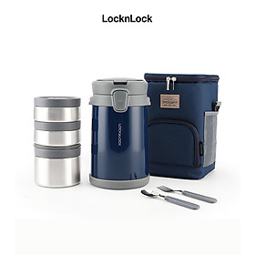 Trang Tổng Hợp Sản Phẩm Sale HOT Online Bộ Hộp Cơm Giữ Nhiệt Lock&Lock Easy Carry 2L LHC8039 Có Túi (1 Hộp 720ml, 2 Hộp 420ml Kèm 1...