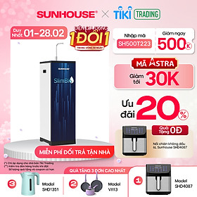 Máy Lọc Nước R.O Nóng Lạnh Cảm Ứng Sunhouse Slimbio...