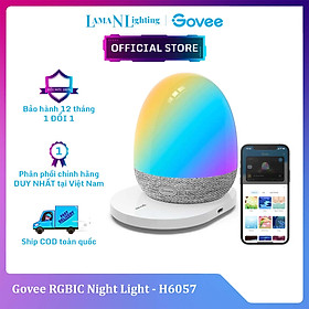 Mua Đèn bàn trang trí phòng ngủ Govee RGBIC Night Light H6057 | Ánh sáng ấm dễ ngủ | Công nghệ khử tiếng ồn bằng White Noise