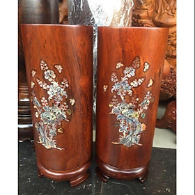 Mua Ống đựng nhang gỗ hương cao 30cm