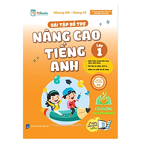 Sách - Bài tập bổ trợ nâng cao tiếng Anh lớp 1 - MC