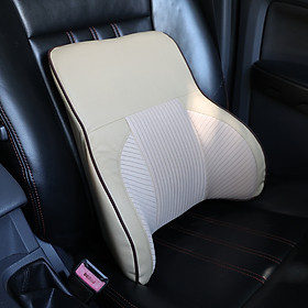 Gối Tựa Đầu Lót Lưng Cao Su Non Định Hình Kiểu Dáng Công Thái Học Chống Đau Mỏi Vai Gáy Cột Sống CIND TK-022