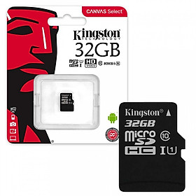 Thẻ Nhớ Micro SD Kingston 32GB SDHC Class 10 Không Adapter