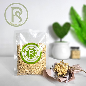 100g Yến mạch cán dẹp Real Food (rolled oats)
