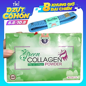 Thực Phẩm Chức Năng Diệp Lục Collagen + tặng kèm thước dây