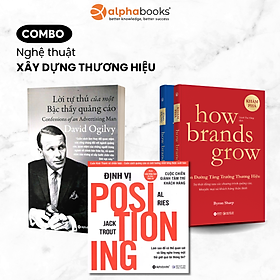 Combo Nghệ Thuật Xây Dựng Thương Hiệu: Con Đường Tăng Trưởng Thương Hiệu (Khám Phá + Ứng Dụng) + Định Vị + Lời Tự Thú Của Một Bậc Thầy Quảng Cáo