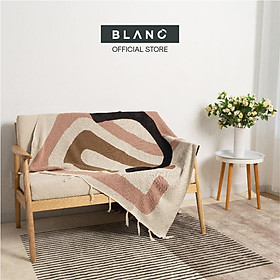 Mua Chăn Phủ Sofa Khăn Phủ Sofa Trải Sàn Phong Cách Bắc Âu Decor Napoli BLANC 