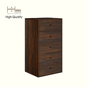 Mua HAPPY FURNITURE   ZACY - Tủ lưu trữ 5 ngăn kéo   THK_216   55cm x 45cm x 102cm DxRxC  Sản phẩm phổ thông
