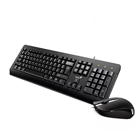Mua Bộ bàn phím  chuột có dây Genius KM-160 USB - Hàng chính hãng