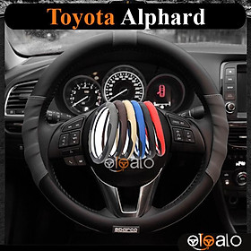 Bọc vô lăng da PU dành cho xe Toyota Alphard cao cấp SPAR - OTOALO