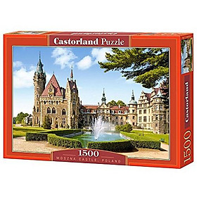 Xếp hình puzzle Moszna Castle, Poland 1500 mảnh CASTORLAND C-150670