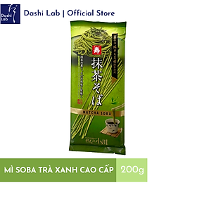 Mì Soba kiều mạch Trà Xanh Matcha Nhật Bản cao cấp Ogawa Seimen 200g