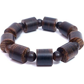 Vòng Tay Trầm Sánh Đốt Trúc Phong Thủy 12mm