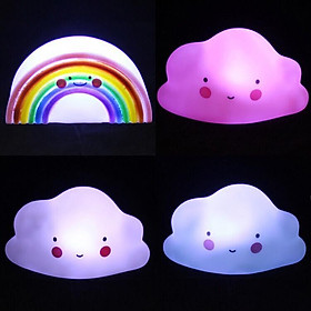 Mua đèn ngủ led silicon hình đám mây siêu dễ thương cho bé