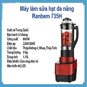 Mua Máy làm sữa hạt xay nấu đa năng 2in1 công suất 1800W dung tích 1.75L