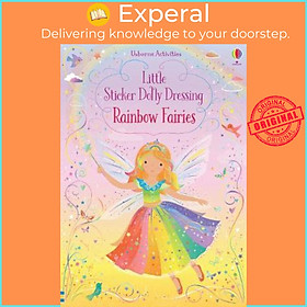 Sách - Little Sticker Dolly Dressing Rainbow Fairy by Fiona Watt (UK edition, paperback)
