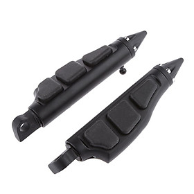 Front Stiletto Spike Foot Pegs Foot Rests Chrome for Suzuki Boulevard