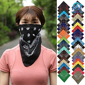 Khăn BANDANA, Khăn Turban Hiphop Nam Nữ Màu Sắc Trẻ Trung Năng Động (Giao Mẫu Ngẫu Nhiên)