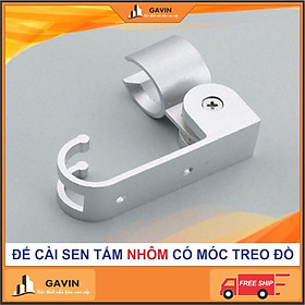 Mua Đế cài sen tắm móc treo sen tắm nhôm đúc giá đỡ vòi hoa sen