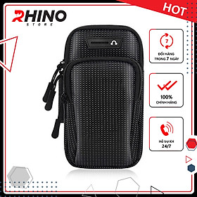Bao, Túi đựng Điện Thoại tới 6.5 Inch Đeo tay chạy bộ, Tập thể dục Rhino B121 Kháng nước, có thể cắm tai nghe