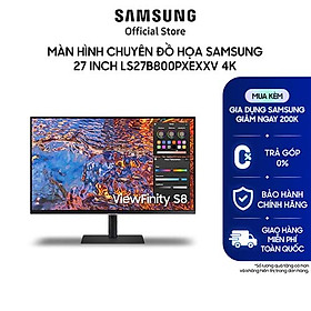 Mua Màn hình Samsung ViewFinity S8 27 inch UHD S80PB LS27B800PXEXXV - Hàng chính hãng