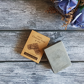 Xà phòng than hoạt tính - ECOLIFE Handmade Soap Charcoal 