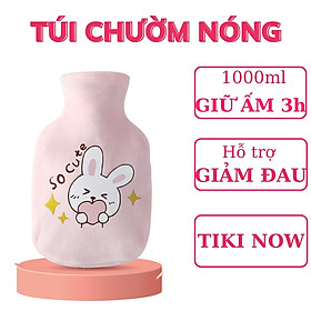 Túi chườm nóng đau bụng kinh Puha 1000ml