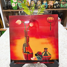 Mua Tranh Sơn Mài Tĩnh vật Cao Cấp 30X30 cm