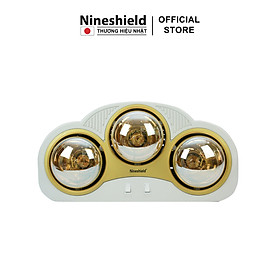 Đèn sưởi nhà tắm 3 bóng hàng chính hãng Nineshield NS033B