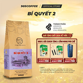 Cà Phê Nguyên Chất Rang Mộc - Gu Đắng Đậm Chua Thanh Hậu Ngọt (Bí Quyết 2) | 90S COFFEE