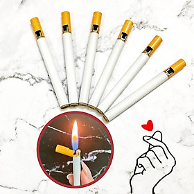 Mua Hột Quẹt Bật Lửa Ga Đá Rảnh Tay Hình Điếu Thuốc - Xài ga