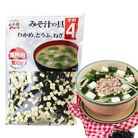 Rong biển đậu phụ wakame khô gói 100g - Nội địa Nhật Bản