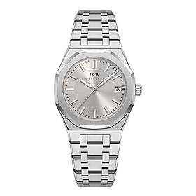 Đồng hồ nữ chính hãng I&W Carnival 55793L-T4 ,Kính sapphire,chống xước ,Chống nước30m,bảo hành chính hãng ,Máy điện tử (pin),dây thép