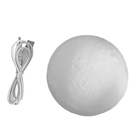 3D Print Unique Moon Lights Night Light Moon Light Touch Control Charging LED