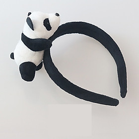 Bờm GẤU TRÚC nằm và 2 con dễ thương cài tóc nữ ngộ nghĩnh quà tặng xinh xắn